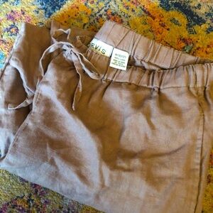 100% Linen Easy Pants